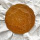Round earthenware dish with vine leaves, Gien creation, Primefleur vintage