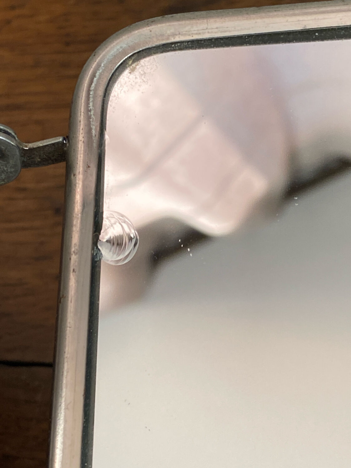 Barber mirror, triptych, 1950s