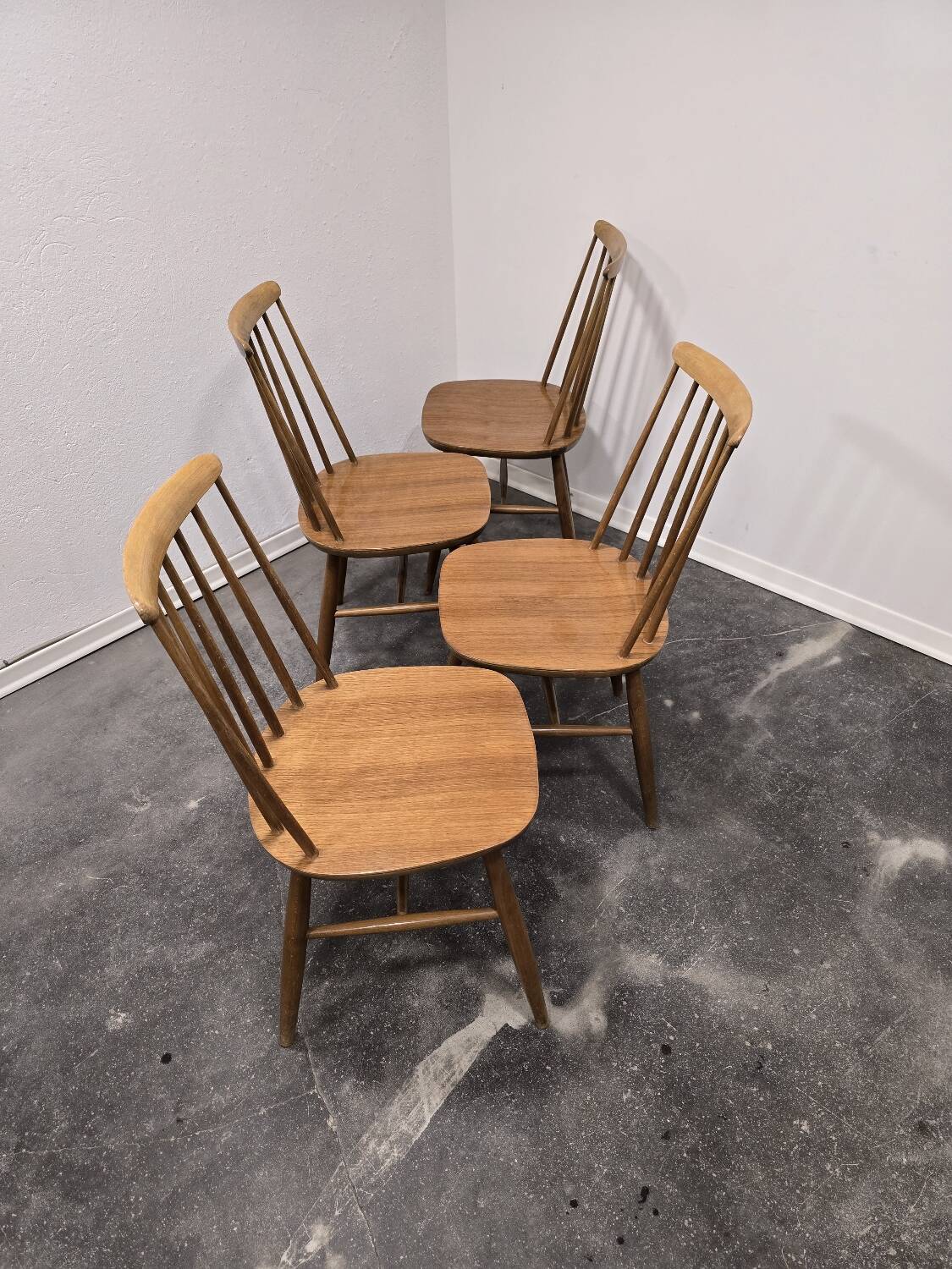 Chaises de salle à manger des années 1970