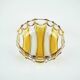Pressed glass platter by Walther-Glas, geometric pattern, Germany, 1970s