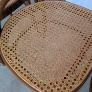 Set of 6 Mid-century Bentwood Cane Dining Chair, Thonet Style, 1970s Yugosl