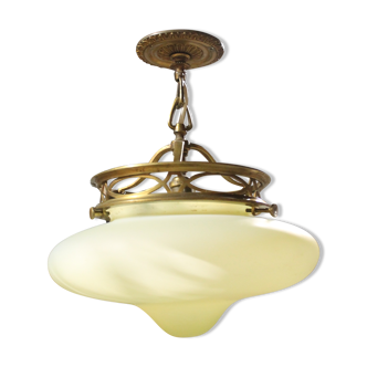 Art Nouveau hanging lamp