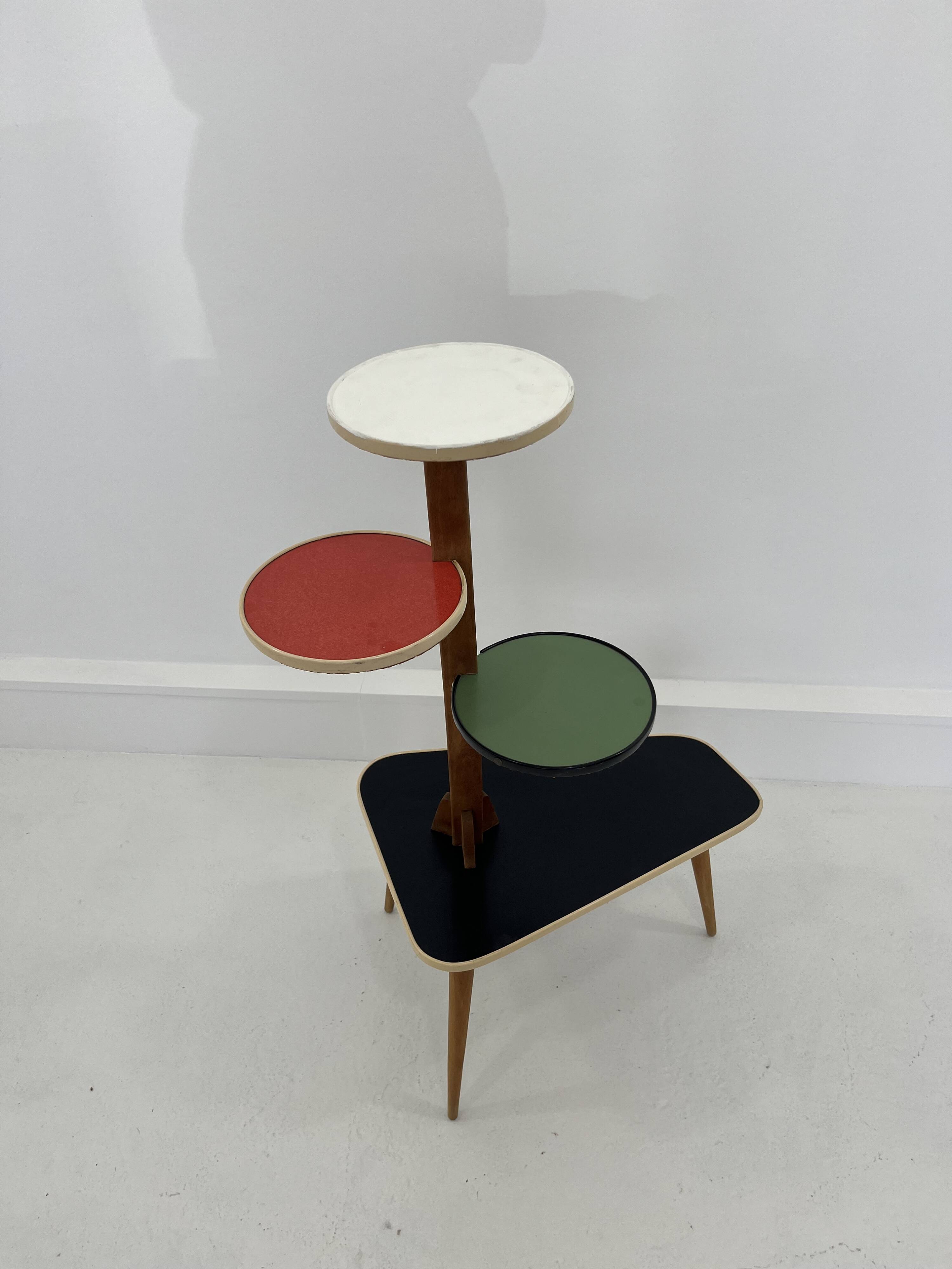 Vintage plant stand, 1960s