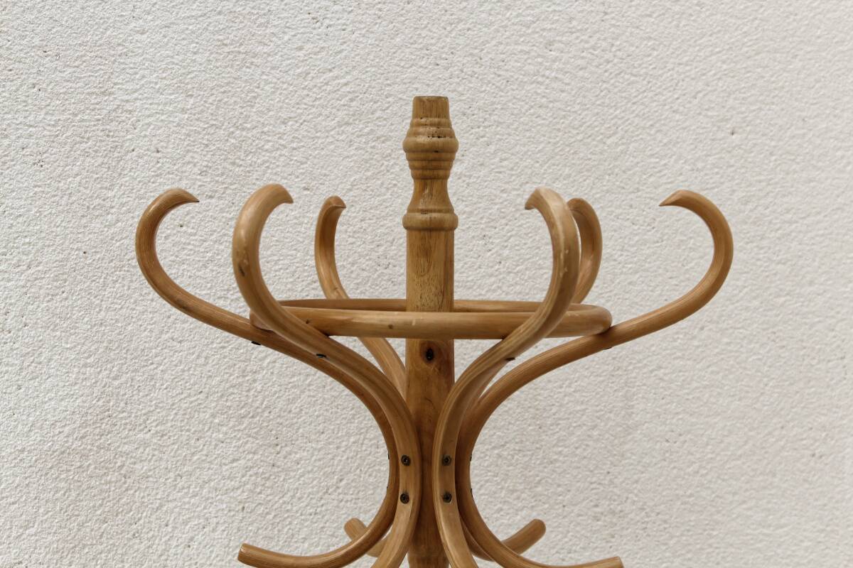 Bentwood coat rack, children's size