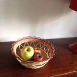 Handcrafted braided basket