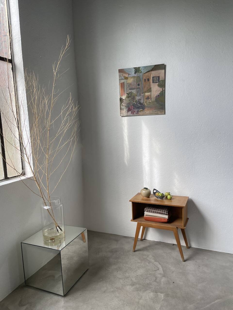 Oil on landscape panel