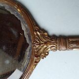 Mirror opposite hand late nineteenth 12x26cm