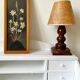 Vintage mountain edelweiss flower herbarium frame