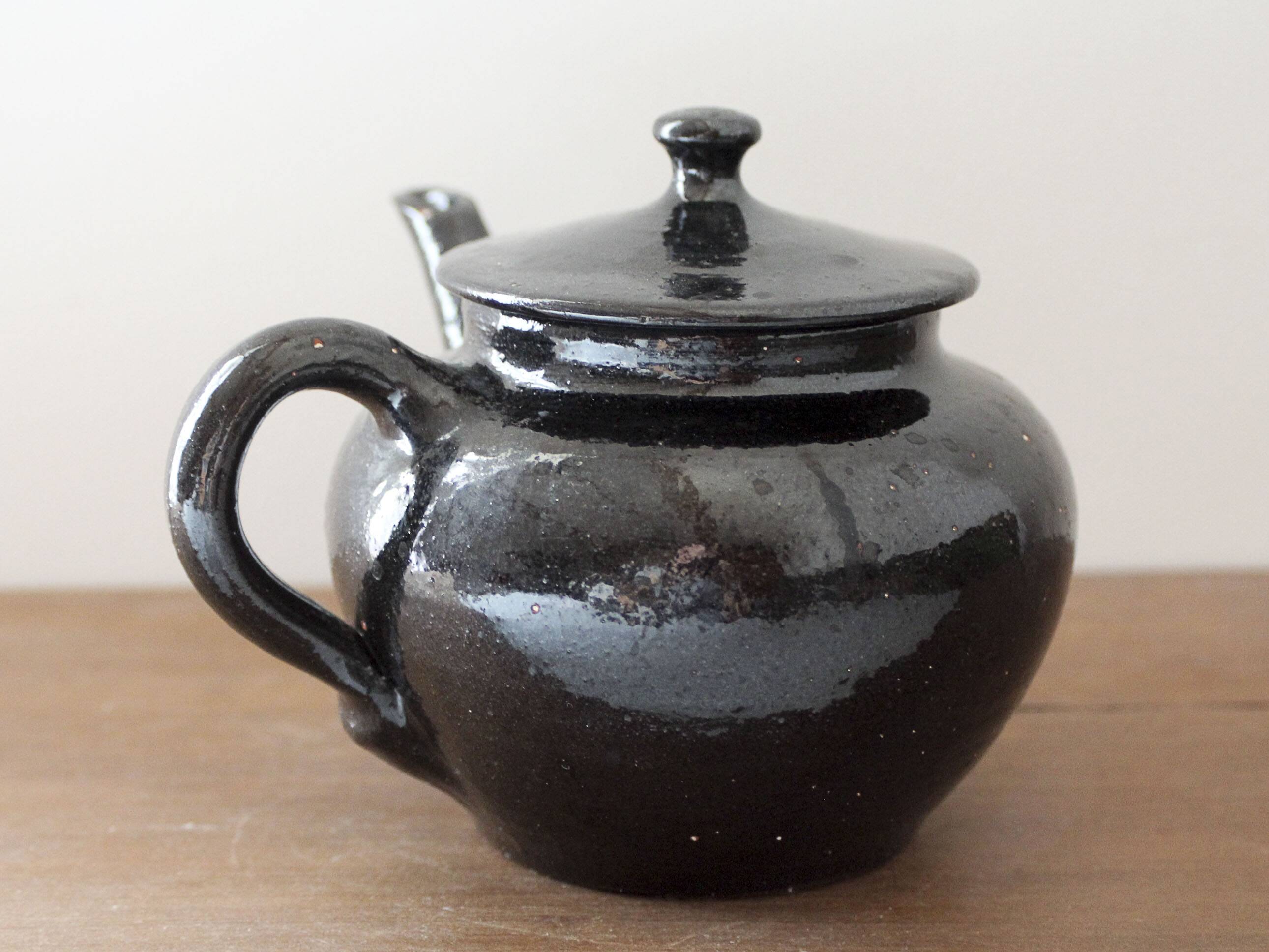 Glazed ceramic teapot Pottery Hamel Nehou