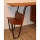Vintage Spirol wooden and metal desk 1950