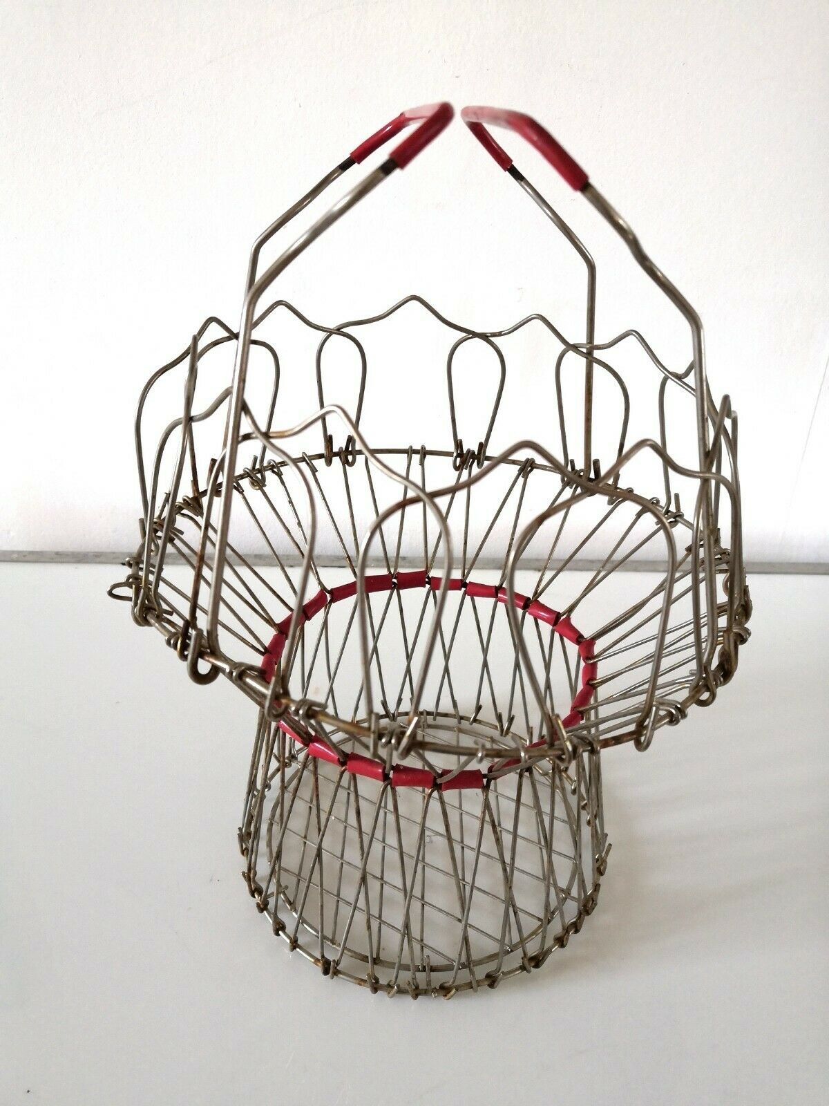 50s steel yarn salad pannier