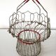 50s steel yarn salad pannier