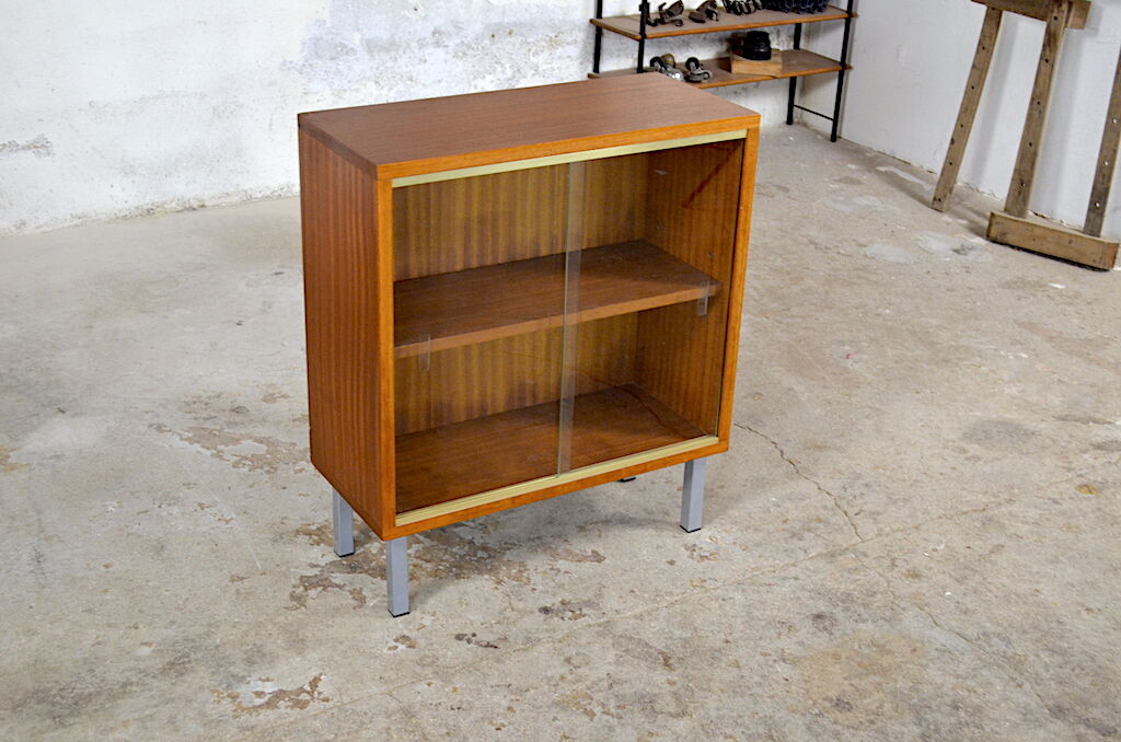 Vintage showcase Irene mahogany 1960