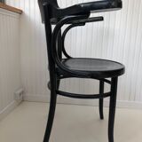 Black wooden chair
