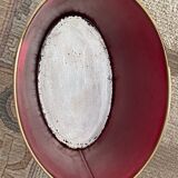 Silkscreened sheet metal paper basket 1960