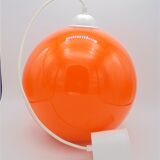 Orange hanging lamp