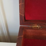 Wooden and brass box
