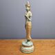 Ancienne sculpture bronze divinité Apsara inde XXe Statue déesse hindoue