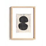 Duo of abstract paintings - M206 and M207 - signed eawy