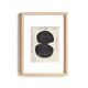 Duo de peintures abstraites - M206 et M207 - signées eawy