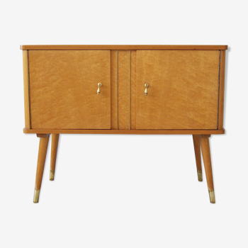 50s Wooden chest of drawers, small sideboard