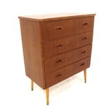 Commode scandinave en teck, Suède, 1960