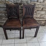 2 church chairs