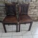 2 church chairs