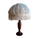 Exotic wood lamp and its 45x30 lace offal
