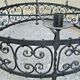 Chateau chandelier in wrought iron