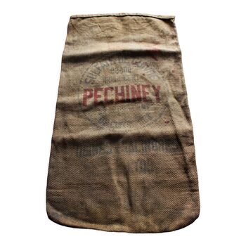 Sac de location toile de jute sulfate de cuivre Pechiney Lyon