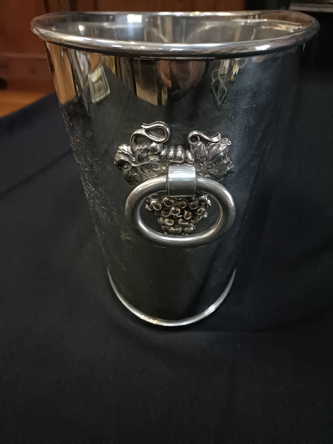 Champagne bucket, 2 bottle cooler, Etain du Manoir