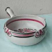 Poêlon en faïence de Quimper Keraluc