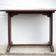 Art deco bistro table, wood and brass bistro table, wood table, art deco, kitchen, 30's