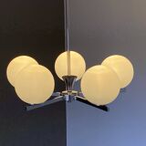 Lustre Spoutnik 5 globes. 1970. Space age.