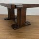 Massive and expandable art deco brutalist table