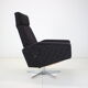 Mid-century adjustable relax armchair, 1970's.