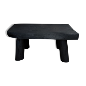 table art brut en bois