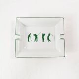 Porcelain cigar ashtray, Philippe Deshoulieres, France, 1980s.