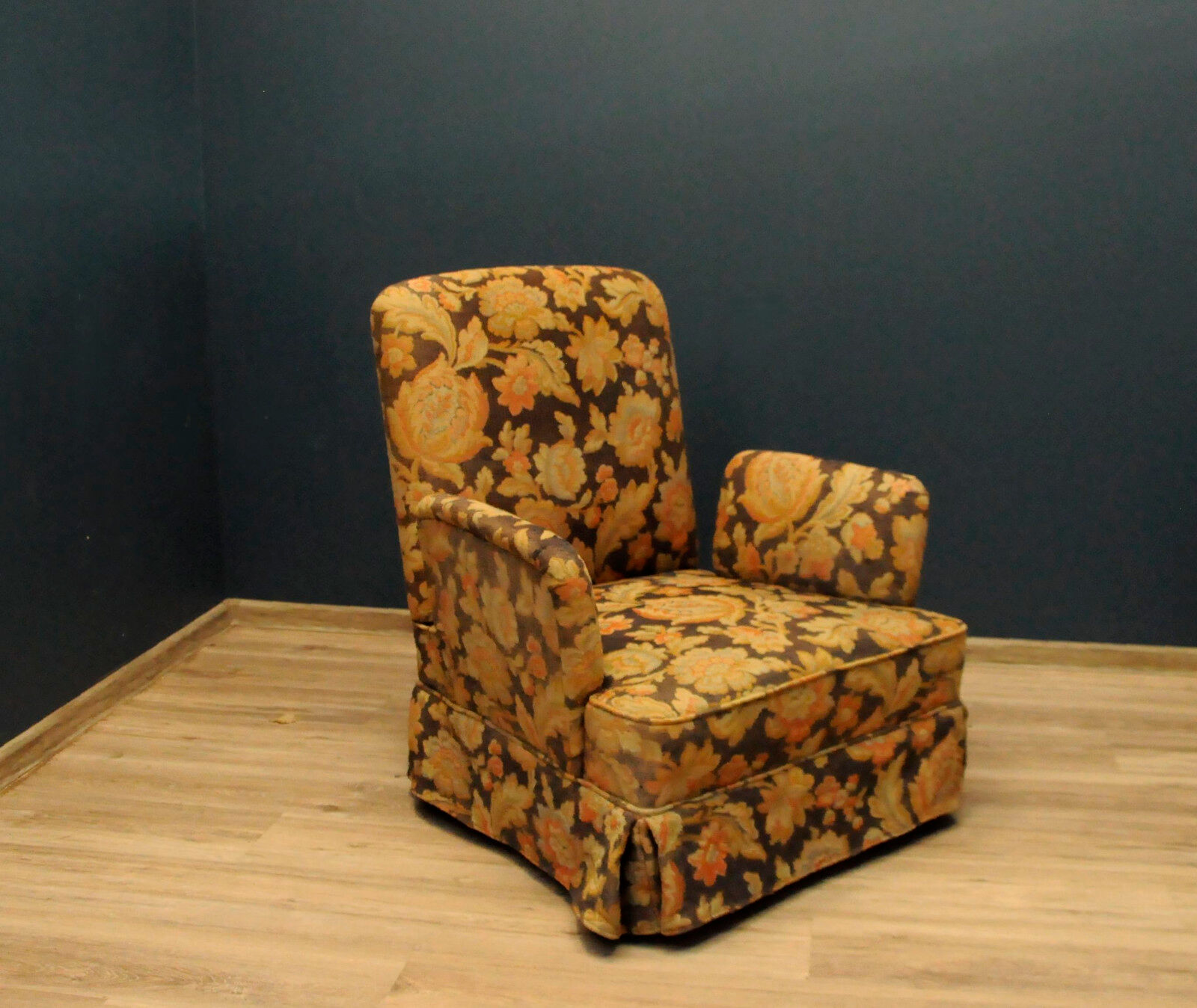 Scandinavian fireplace armchair