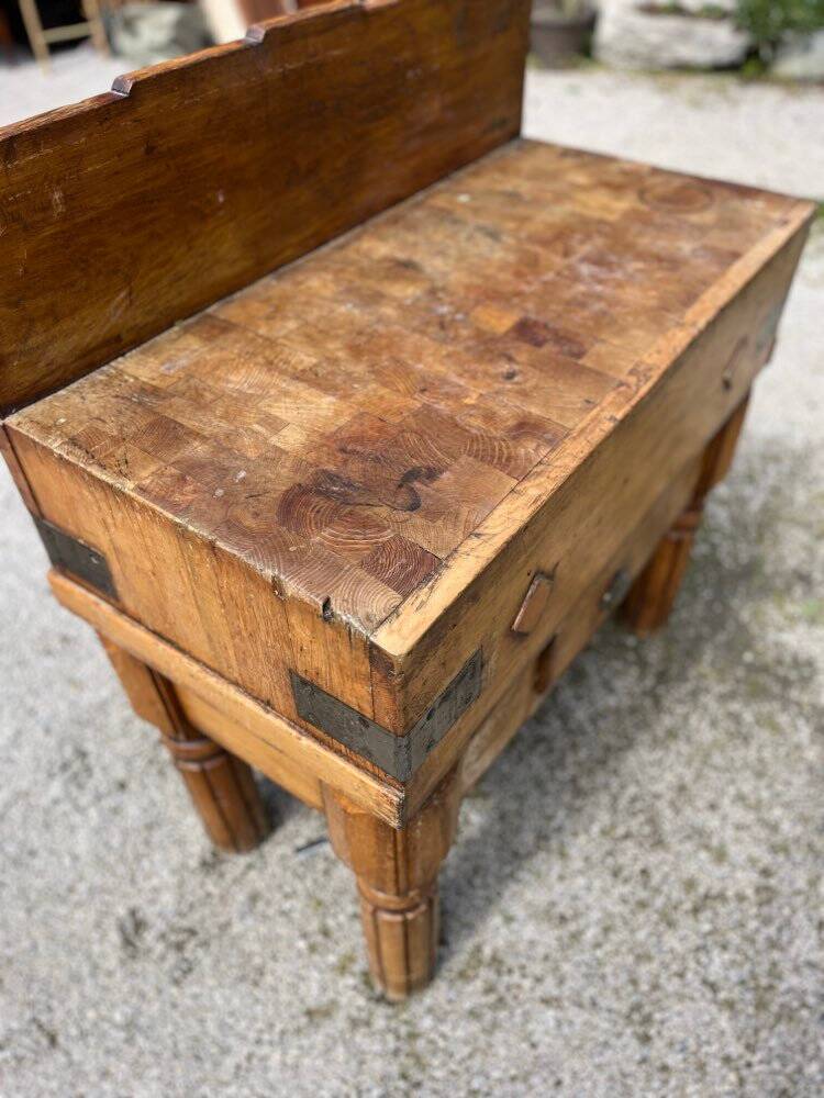 Butcher's block early 20th century