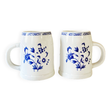 Chopes en porcelaine de Paris