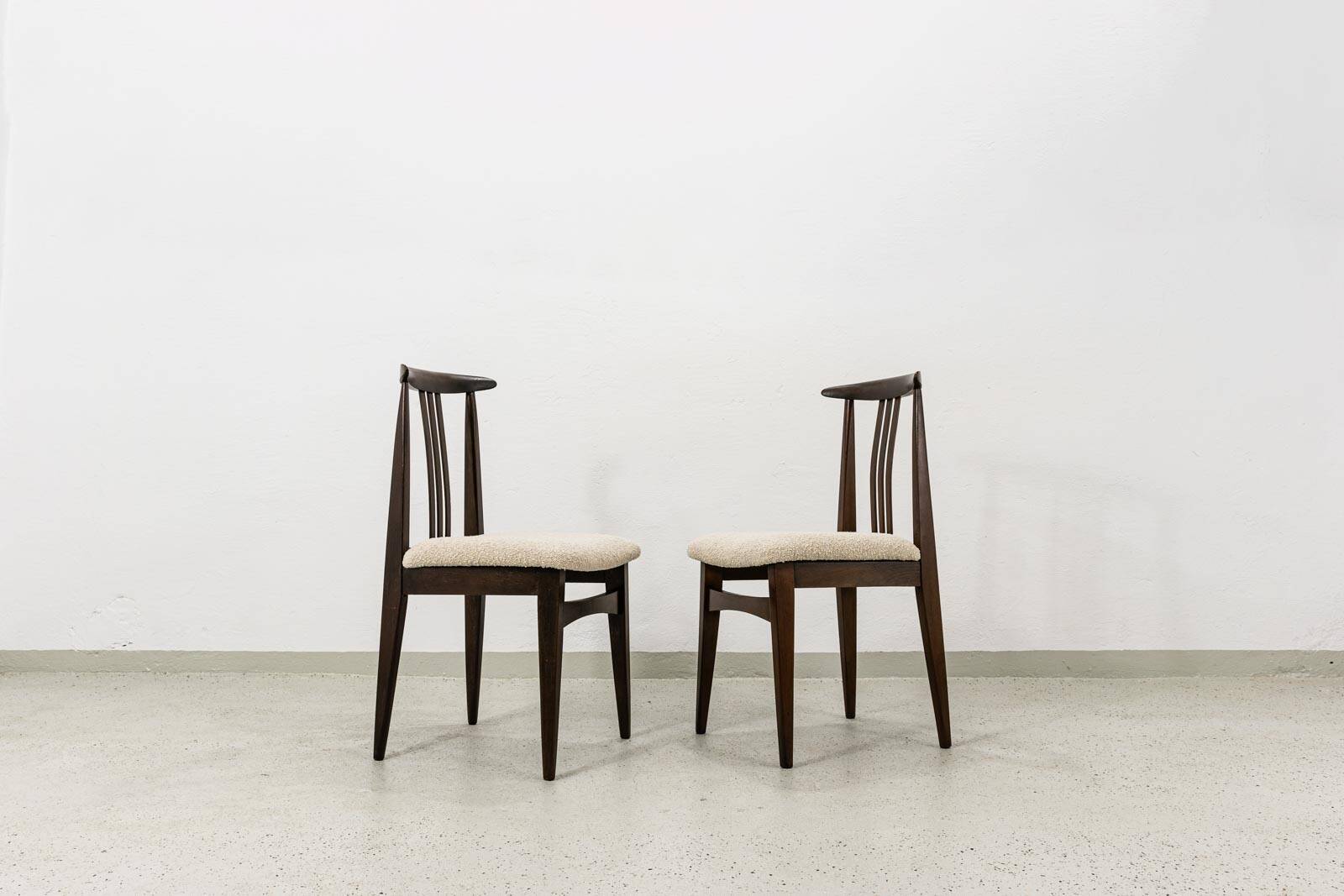 Vintage Dining Chairs Designed By M. Zieliński, 1960's, Set Of 4