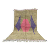 Tapis en laine pure fait main artisanale traditionnelle 150/250 cm