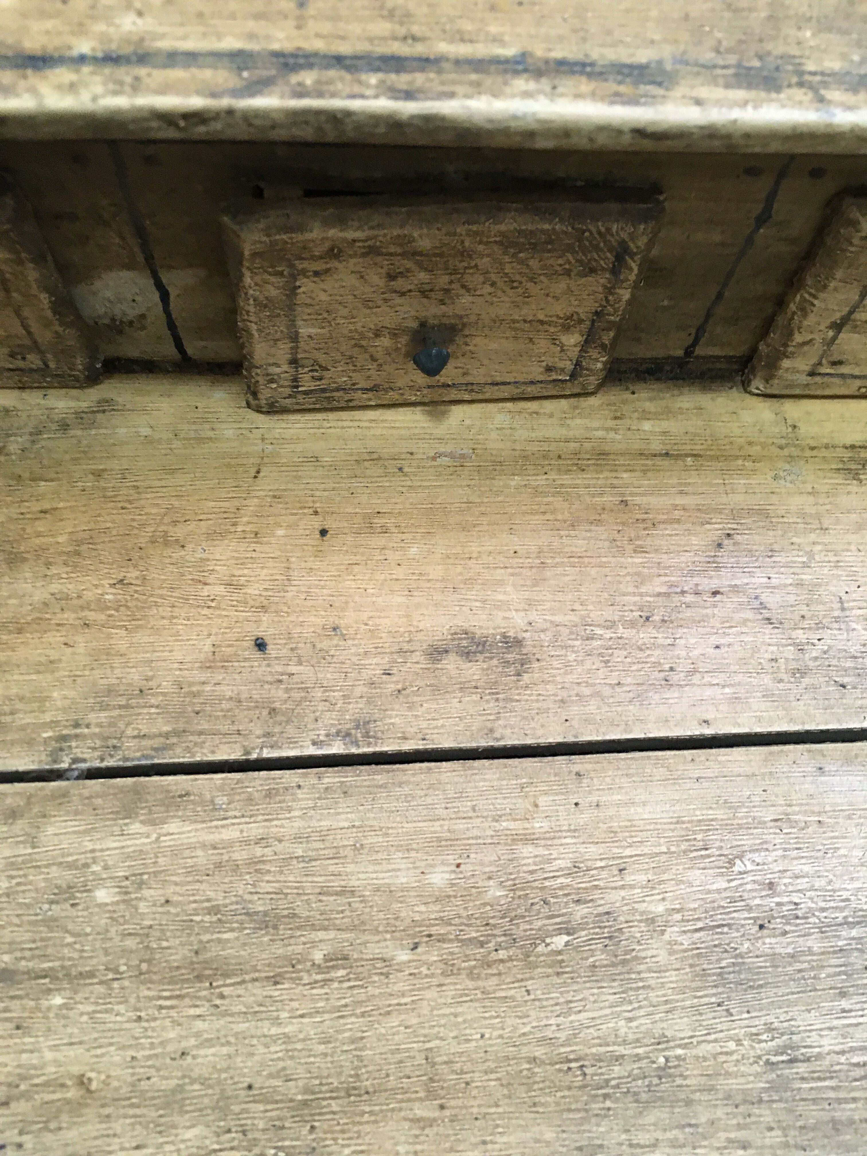 Shelf antique wooden grocery store