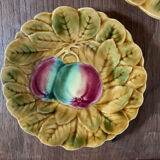 Pair of slip dessert plates