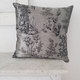 Housse de coussin en soie