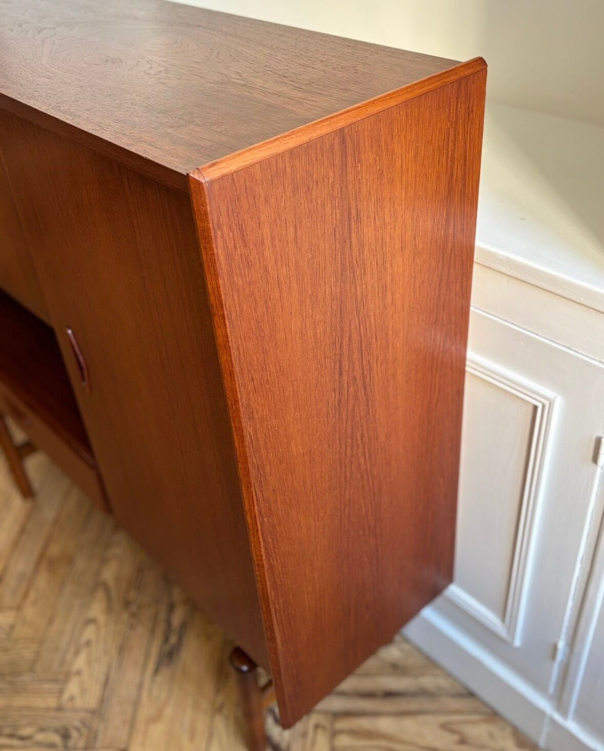 Scandinavian high sideboard from the 1960s