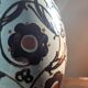 Antique vase floral motif, Karlsruhe Alfred Kusche factory