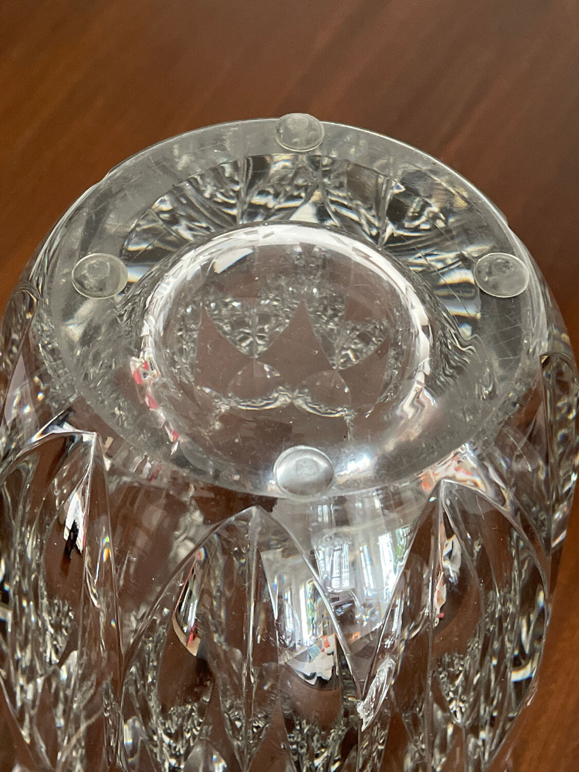 Saint Louis Art Deco "d'Artagnan" crystal vase